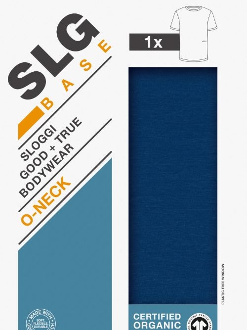 Sloggi Men SLG Base blue shirt