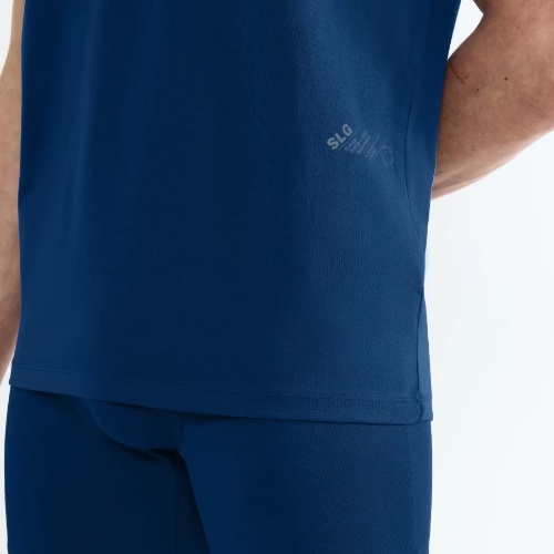 Sloggi Men SLG Base blue shirt