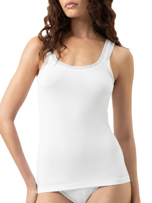 Mey Lingerie Modal Lace white top