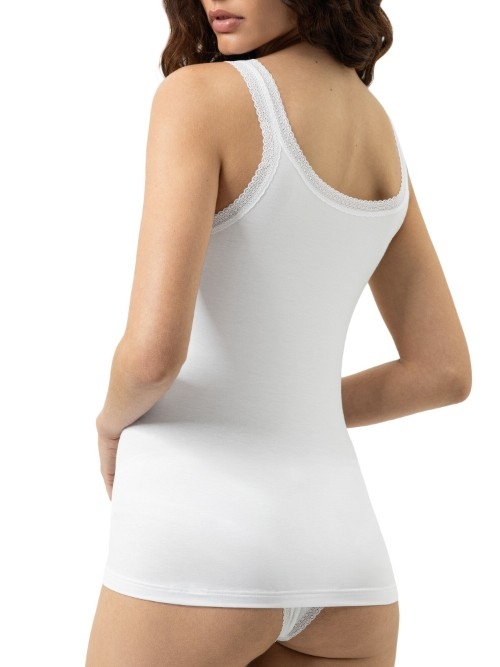 Mey Lingerie Modal Lace white top