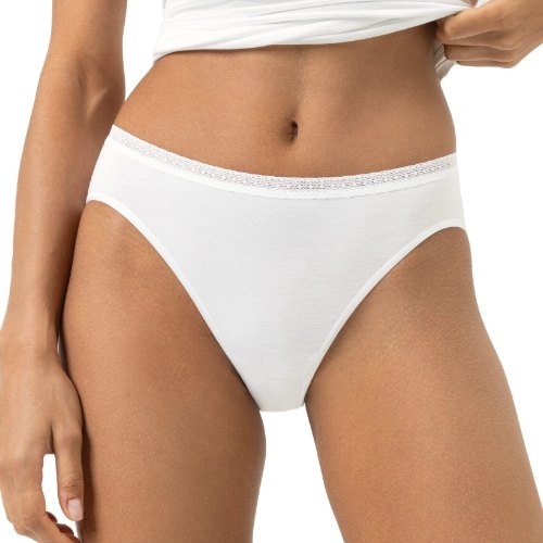 Mey Lingerie Modal Lace white brief