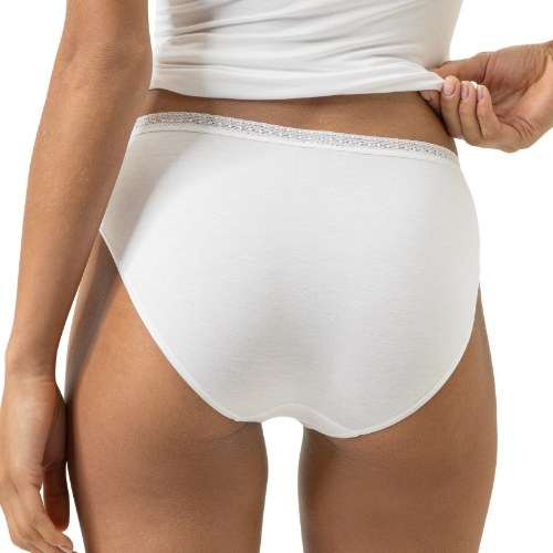 Mey Lingerie Modal Lace white brief