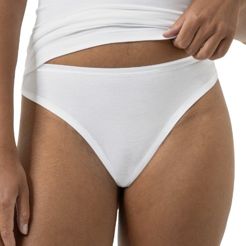 Mey Lingerie Modal Pure white thong