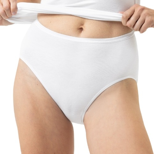 Mey Lingerie Modal Pure white high waist brief