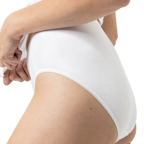 Mey Lingerie Modal Pure white high waist brief