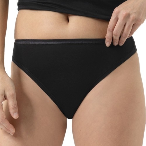 Mey Lingerie Modal Pure black thong