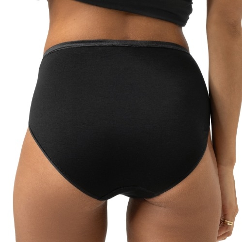 Mey Lingerie Modal Pure black high waist brief