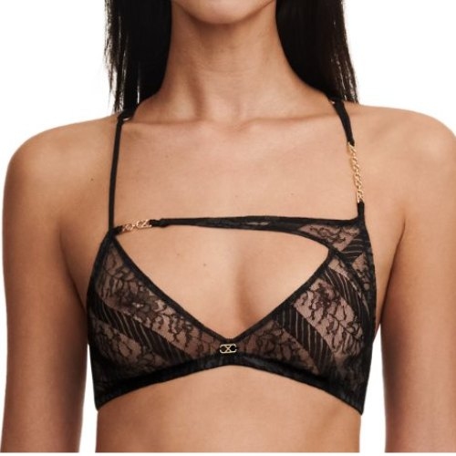 Chantelle Slash black wireless bra