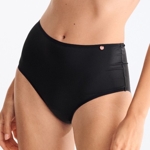 Lisca Sophia black high waist brief