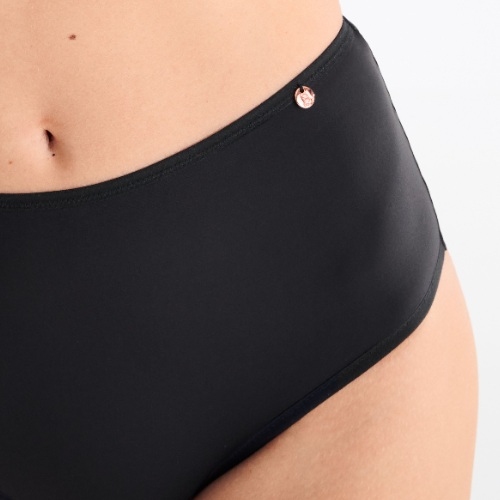 Lisca Sophia black high waist brief