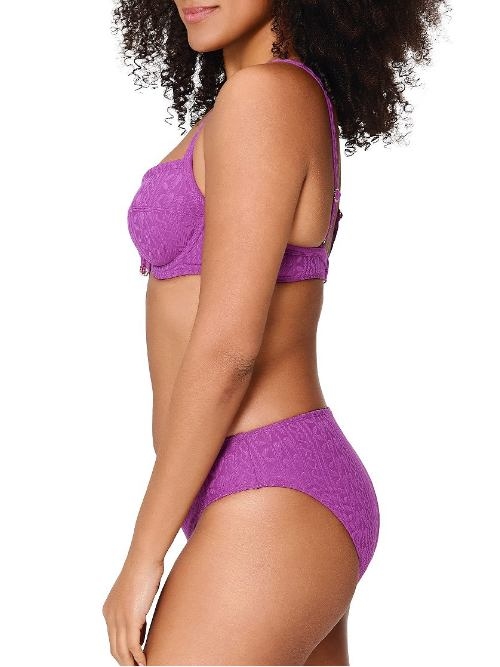 LingaDore Beach Purple Pulse purple bikini brief