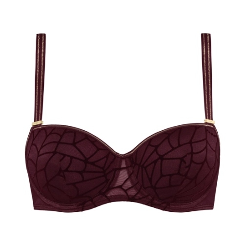 Marlies Dekkers sample The Adventuress bordeaux padded bra