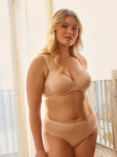 Lisca Everyday beige high waist brief