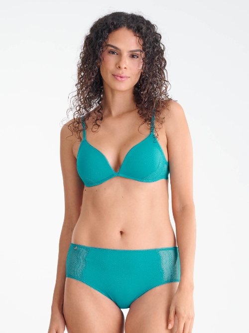 Lisca Fresh blue wireless bra