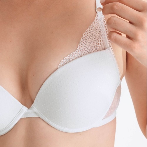 Lisca Fresh white push up bra