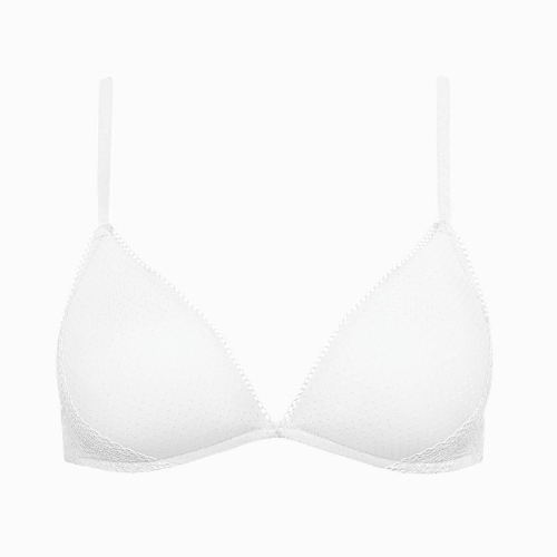 Lisca Fresh white wireless bra