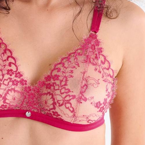 Lisca Highlight raspberry non-padded bra
