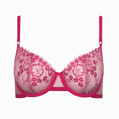Lisca Highlight raspberry non-padded bra