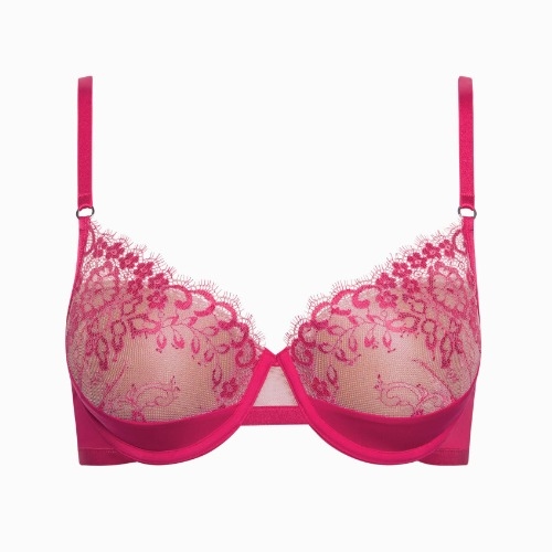 Lisca Highlight raspberry padded bra