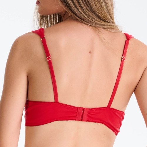 Lisca Miracle red non-padded bra