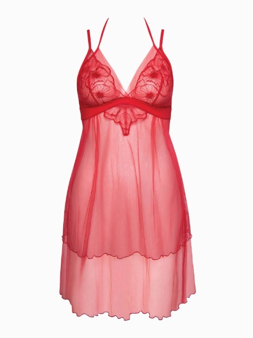 Lisca Miracle red slipdress