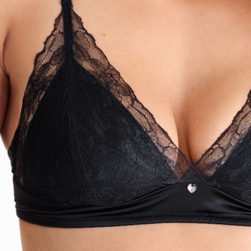 Lisca Destiny black wireless bra