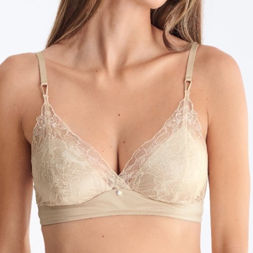 Lisca Destiny crème wireless bra