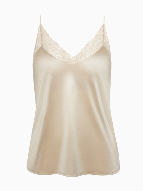 Lisca Destiny crème spaghetti top