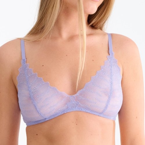 Lisca Stella lavender wireless bra