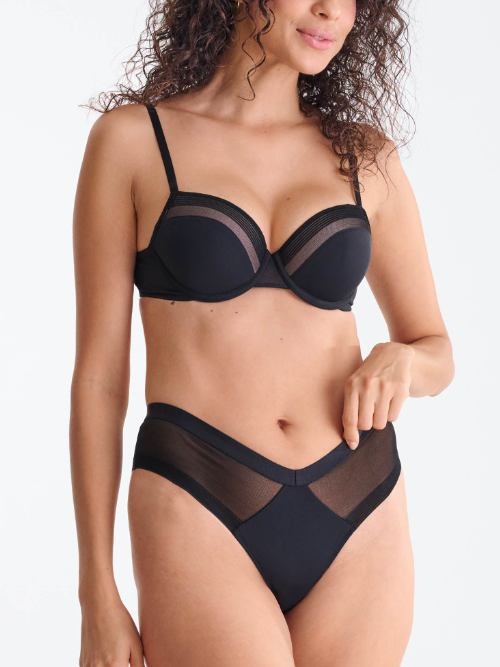 Lisca Sia black padded bra