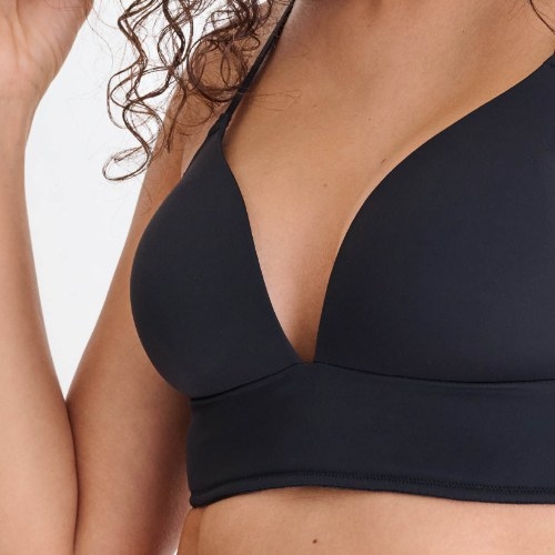 Lisca Sia black wireless bra