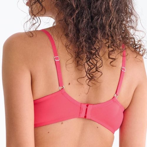 Lisca Sia red non-padded bra