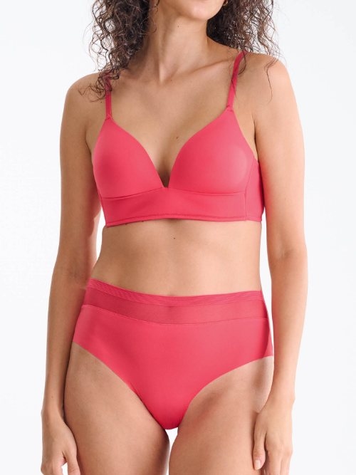 Lisca Sia red wireless bra