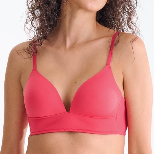 Lisca Sia red wireless bra