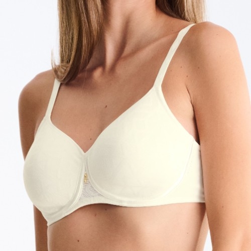 Lisca Opal crème wireless bra