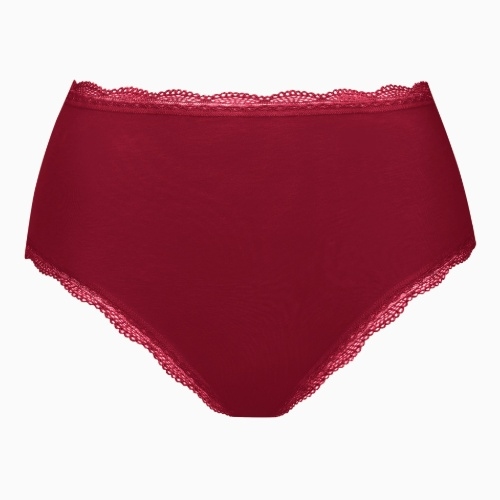 Lisca Everyday bordeaux high waist brief