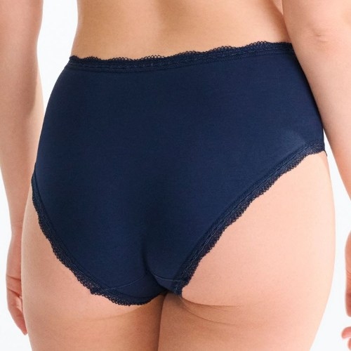 Lisca Everyday navy blue high waist brief