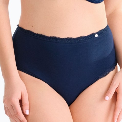Lisca Everyday navy blue high waist brief