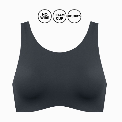 Lisca Free Move dark grey sport bra
