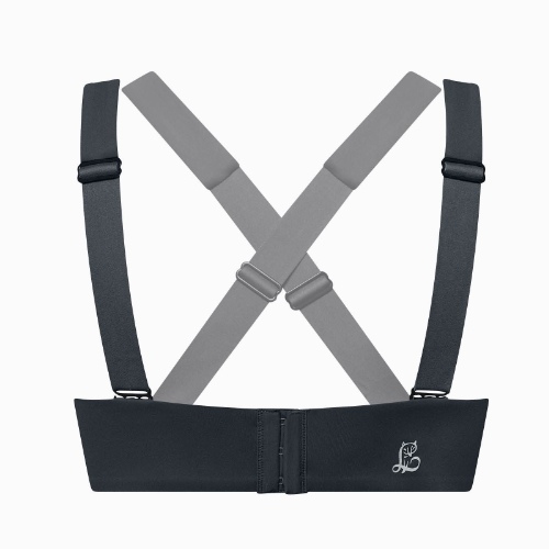Lisca Free Move dark grey sport bra