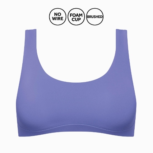 Lisca Free Move blue violet sport bra