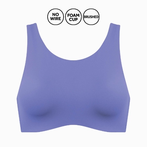 Lisca Free Move blue violet sport bra