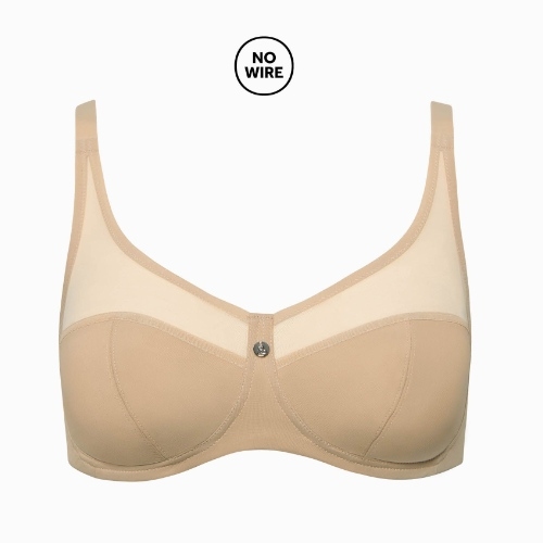 Lisca Tina beige wireless bra