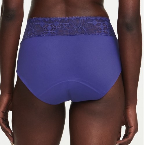 Chantelle Day to Night blue period panty
