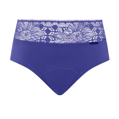 Chantelle Day to Night blue period panty