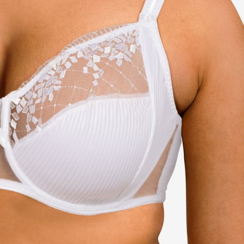 Chantelle Pont Neuf white non-padded bra