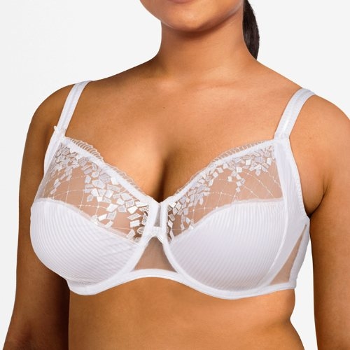 Chantelle Pont Neuf white non-padded bra