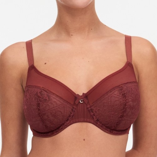 Chantelle Day to Night brown non-padded bra
