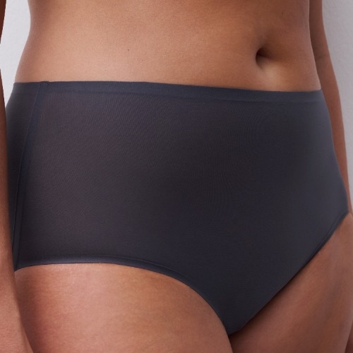 Chantelle SoftStretch grey high waist brief