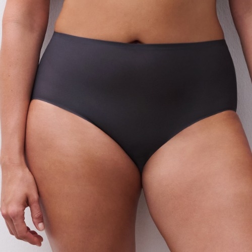Chantelle SoftStretch grey high waist brief